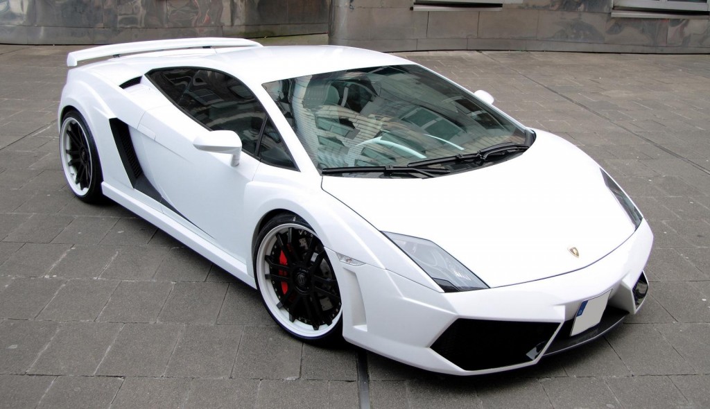 Gallardo White Edition Tuned by the ultra high end automotive tuner