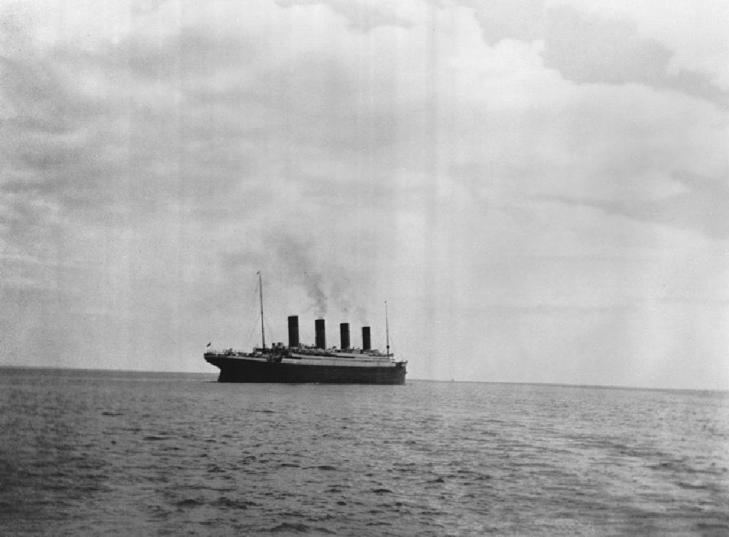 Check Out What RMS Titanic Looked Like  on 4/10/1912 