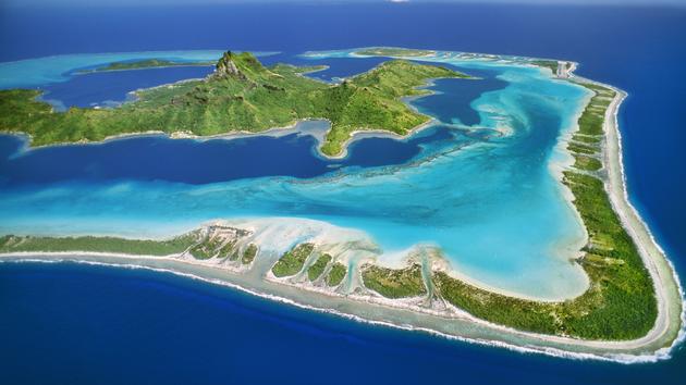 Bora Bora, island in French Polynesia.