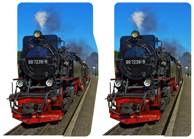 Brocken Railway 3D photo