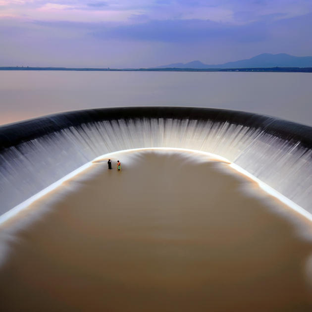 A dam in Rayong, Thailand