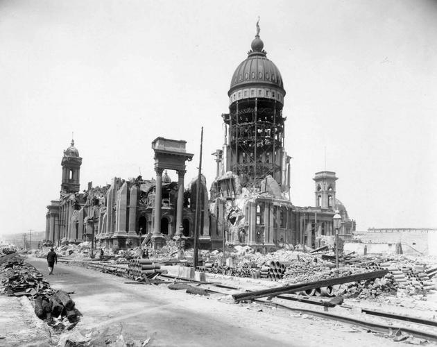 San Fran Earthquake 1906 city hall