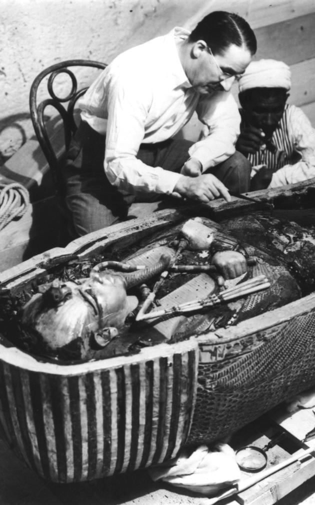 Opening King Tut's Sarcophagus