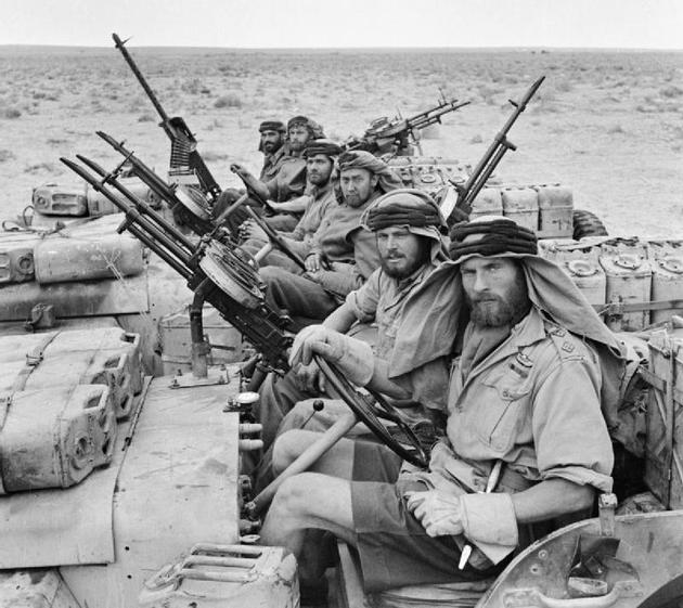 SAS team in North Africa, 1943