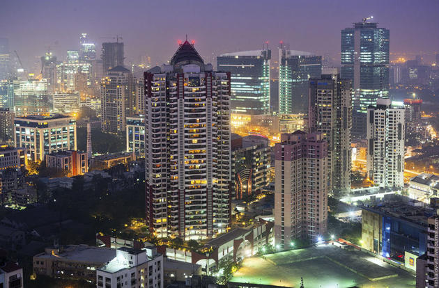 Mumbai Four Seasons Hotel city view