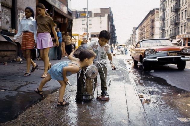 Avenue C, Lower East Side, 1970.