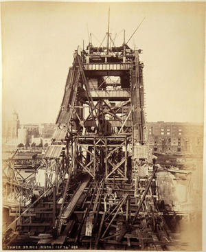 London Tower Bridge Construction