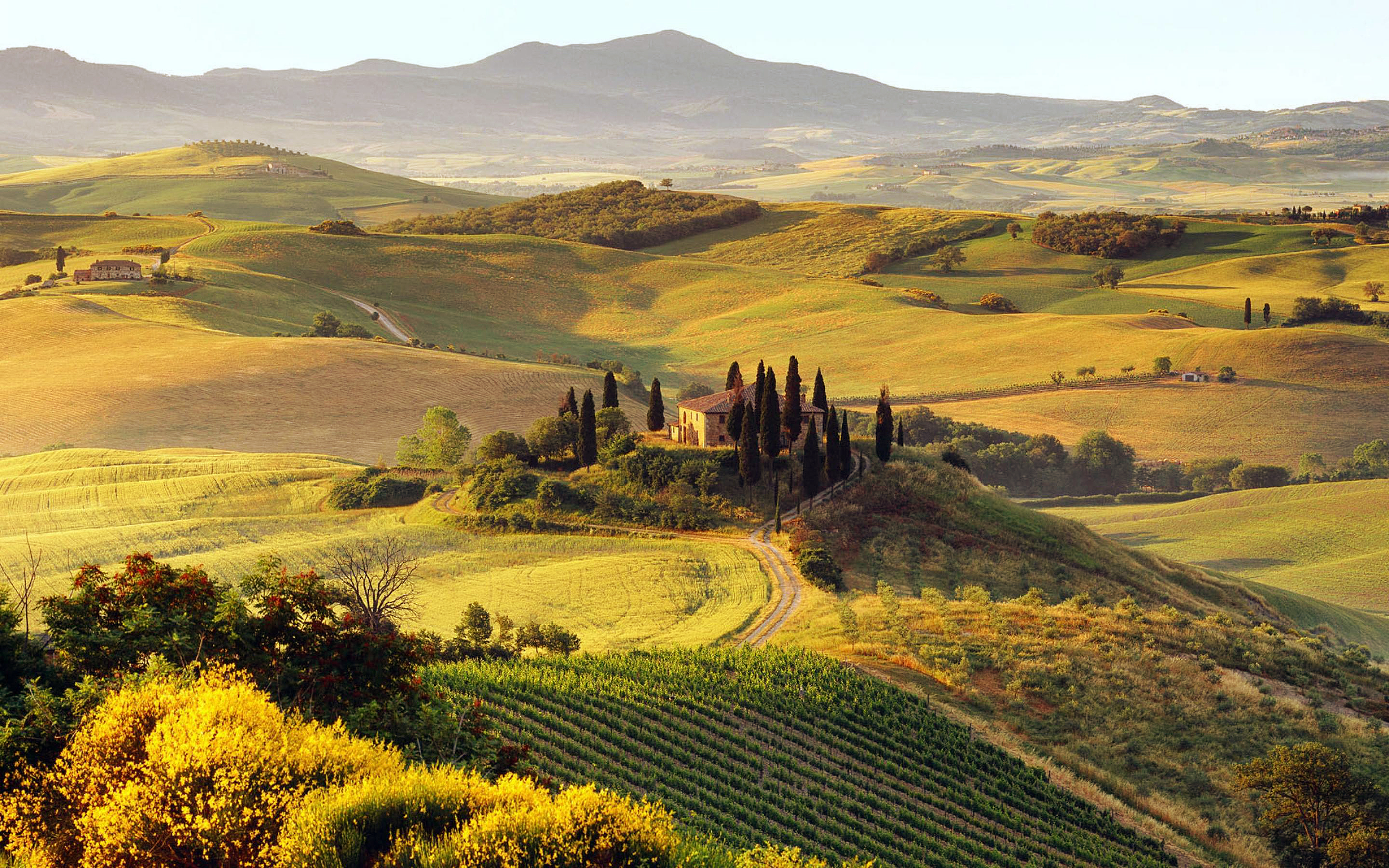 Daily Wallpaper: Tuscany, Italy  I Like To Waste My Time