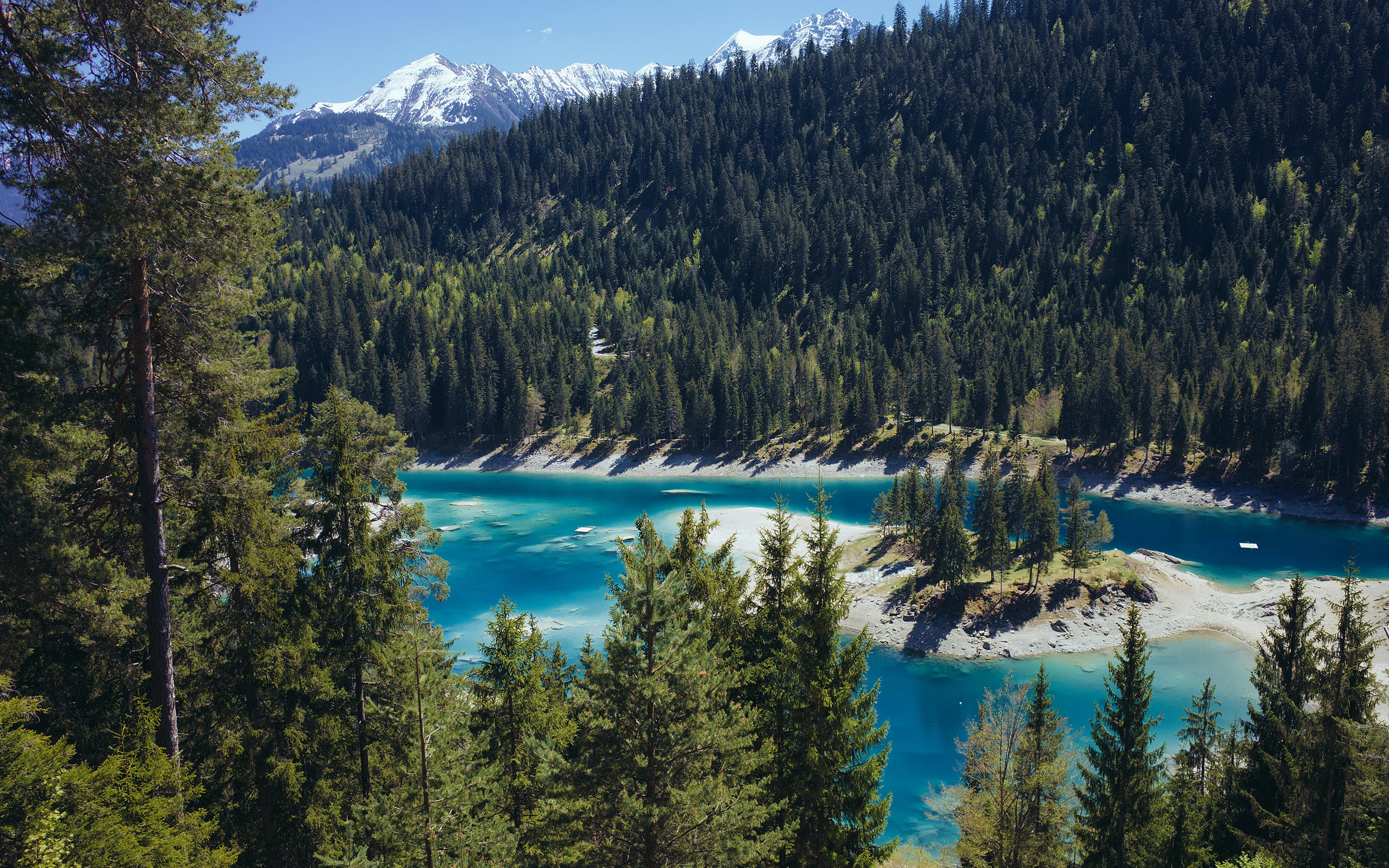 Daily Wallpaper: Caumasee, Flims, Switzerland | I Like To Waste My Time