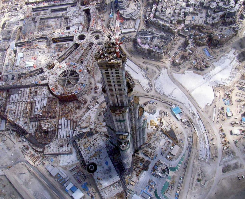construction tour burj khalifa
