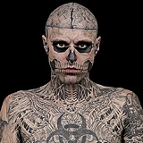 Most tattooed man on Earth unrecognisable in unearthed photo before whole  body inked  World News  Mirror Online